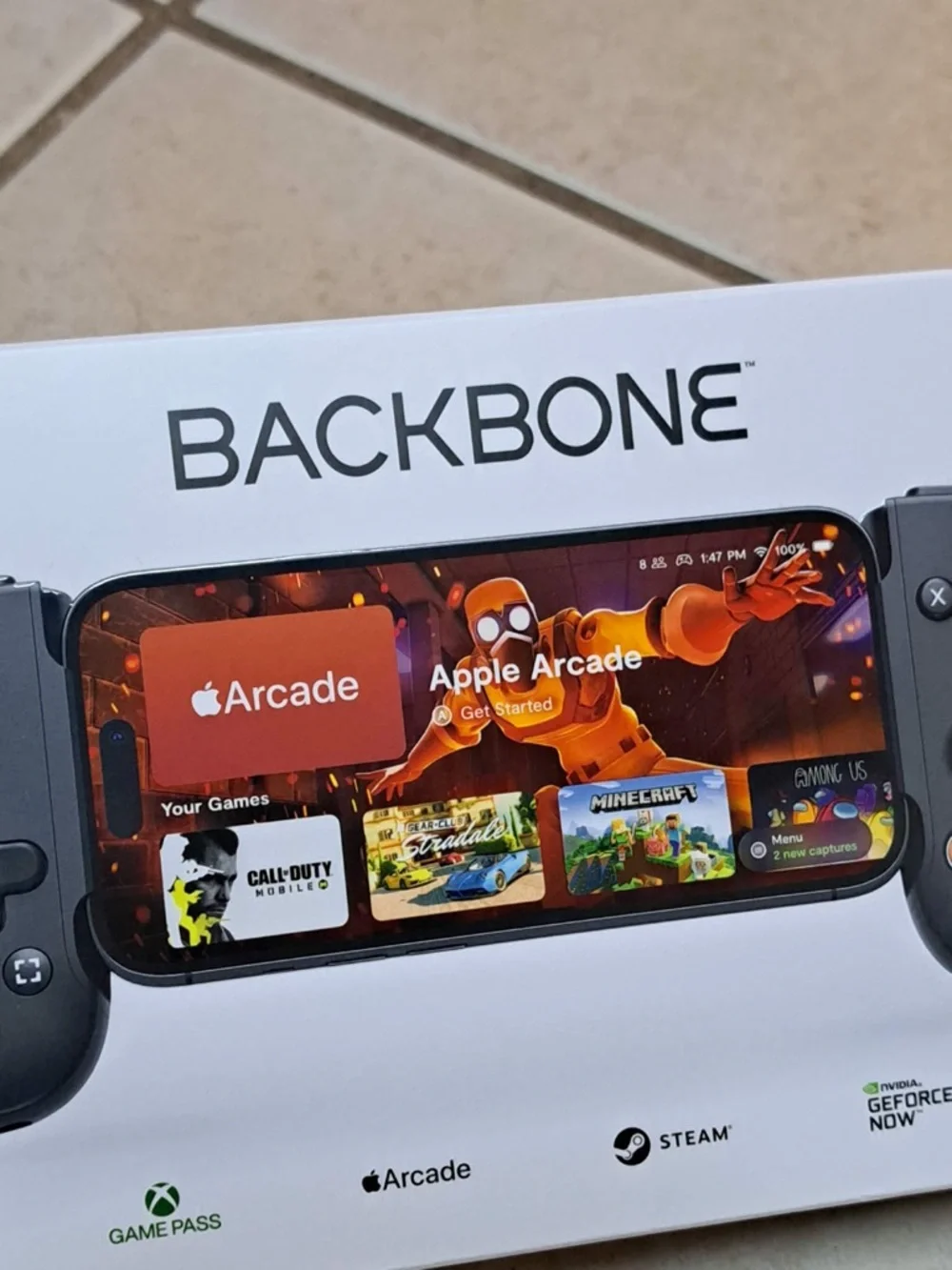 Backbone for Xbox/ Apple - Lightning Connection
